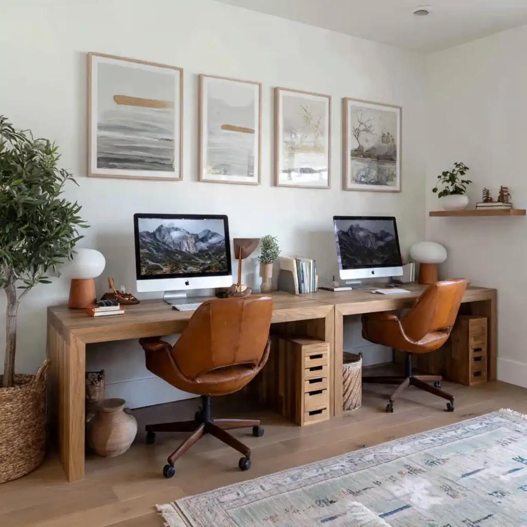 2-Shared Home Office Idea