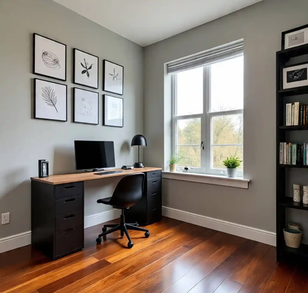 20-Black Iron Ore Office Decor Ideas