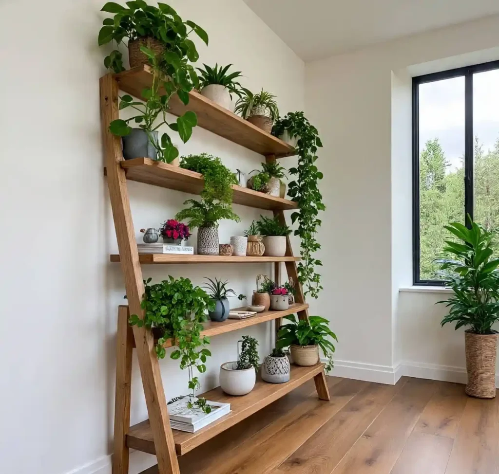 20-Ladder Shelf Idea