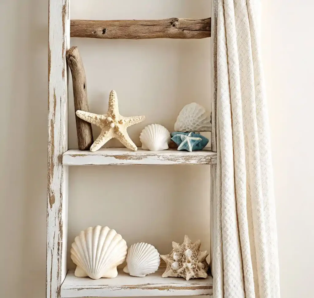 21-Ladder Shelf Idea