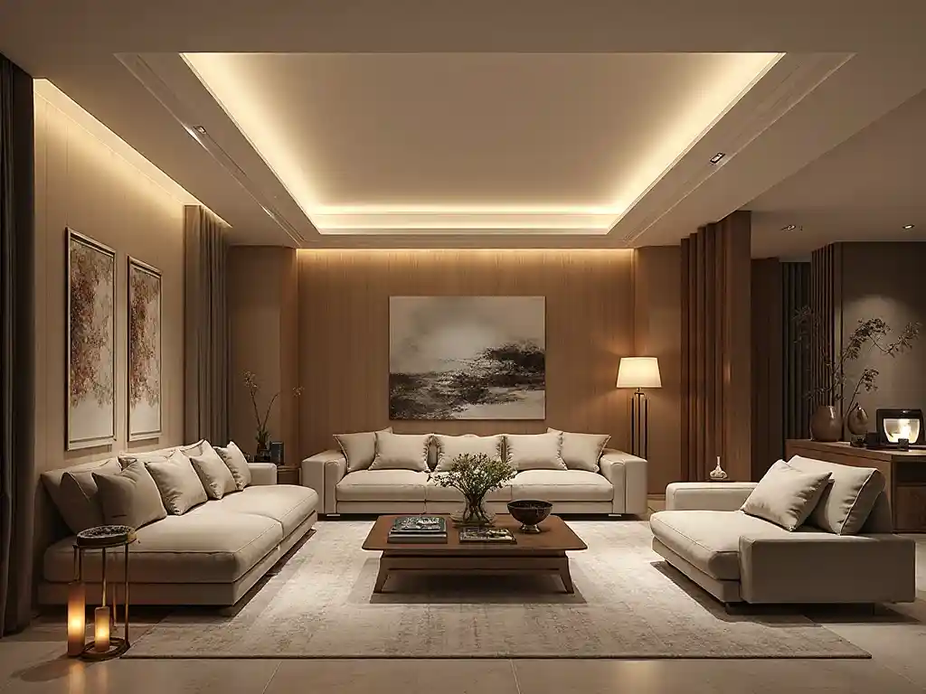 21-Modern Ceiling Light Idea