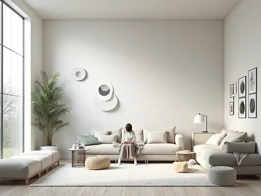 21-Round Wall Decor Idea