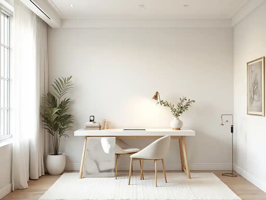 21-Small Home Office Decor Idea