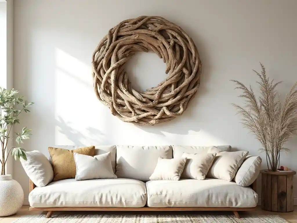 22-Round Wall Decor Idea