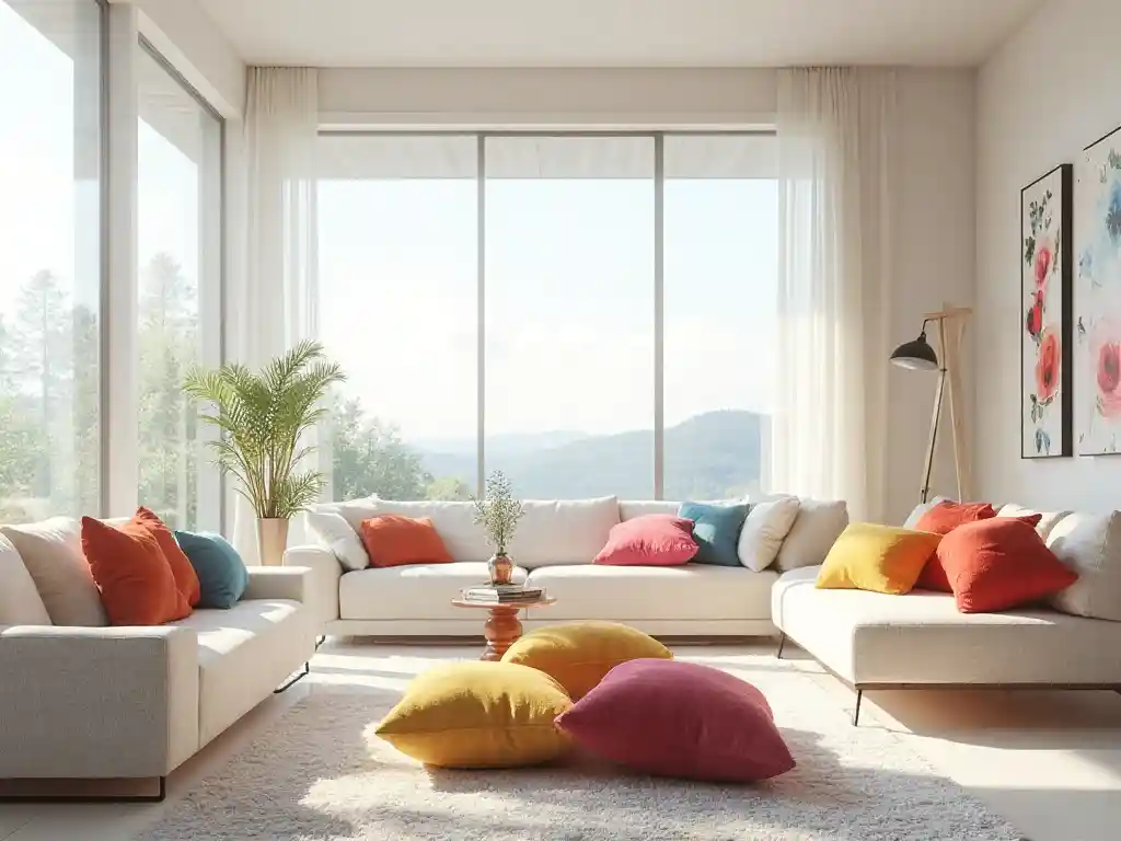 23-Add Pops of Color with Décor Accents