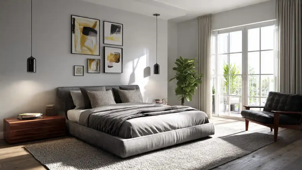 23-King Size Bedroom Design Idea