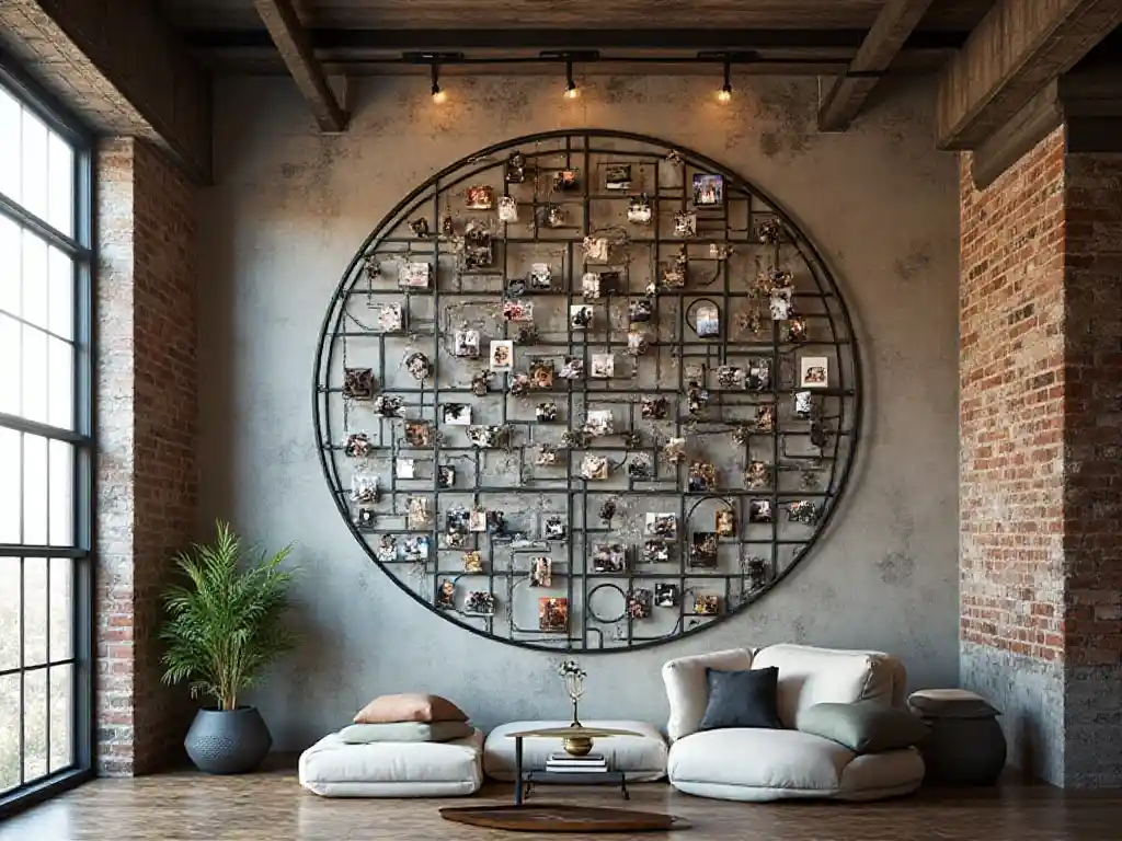 23-Round Wall Decor Idea