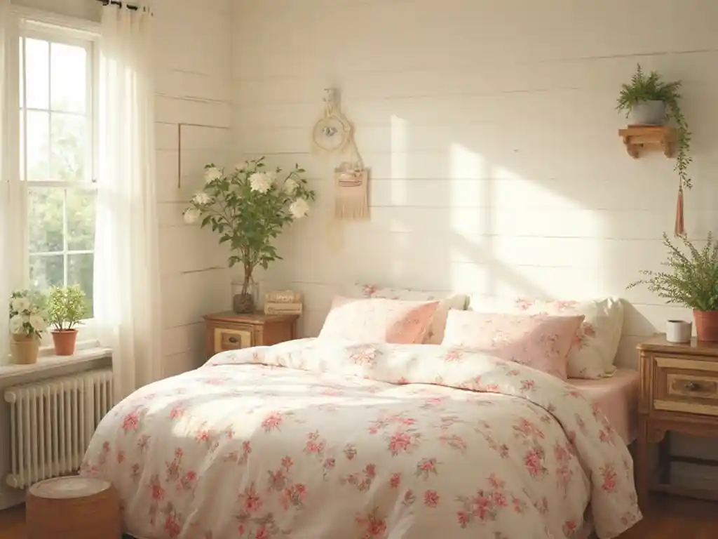 23-Shiplap Accent Wall Idea