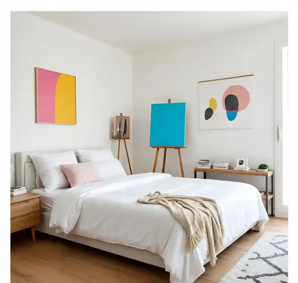 24-Artistic Creative Studio Bedroom