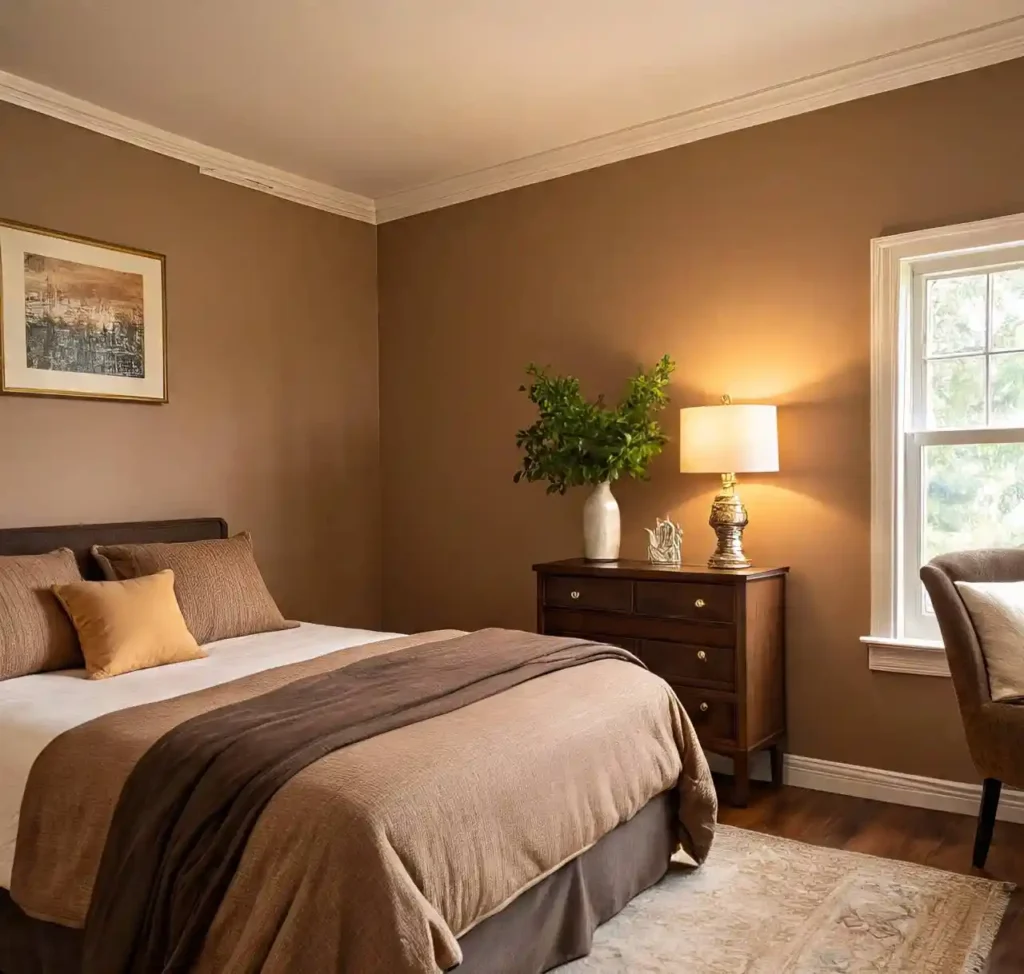 24-Brown Bedroom Idea