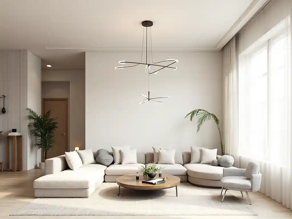 24-Modern Ceiling Light Idea