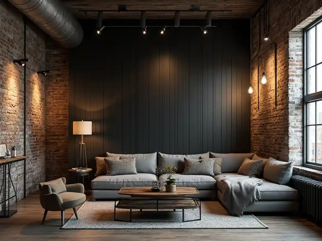 24-Shiplap Accent Wall Idea