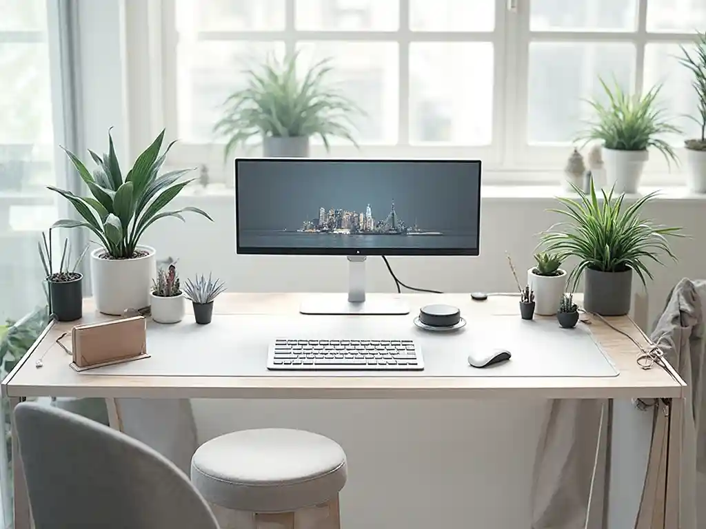 24-Small Home Office Decor Idea