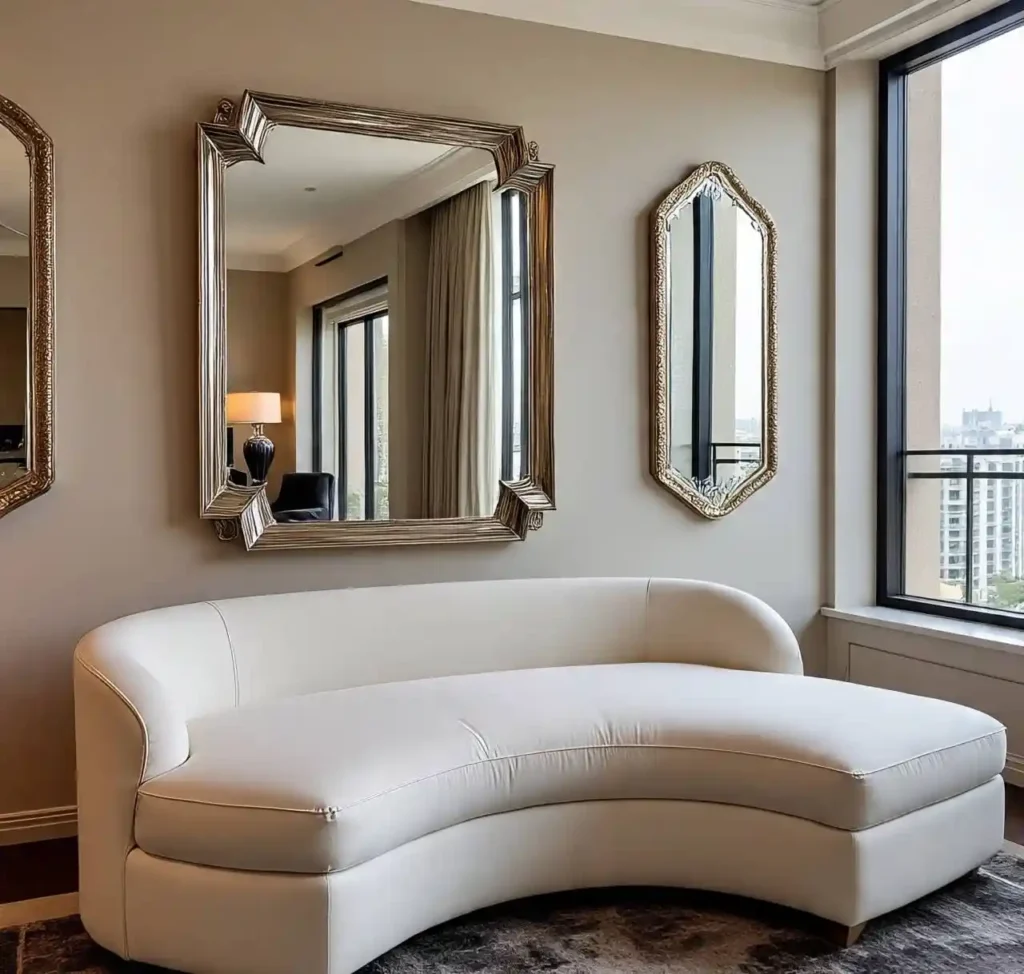 25-Curved Sofa Living Room Ideas