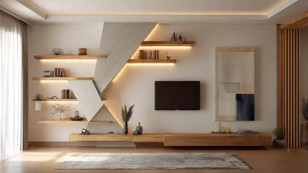 27-TV Wall Decor Idea