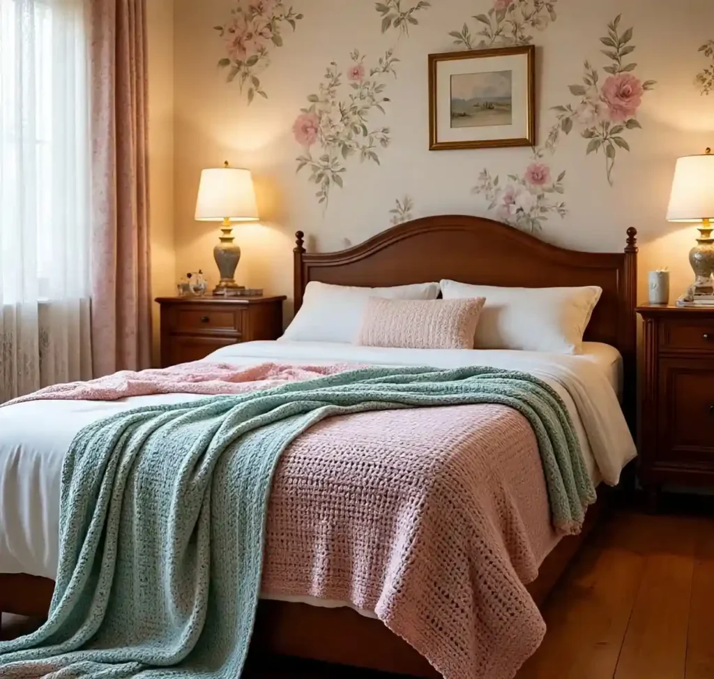 3-Cozy Grandmacore Style Bedroom