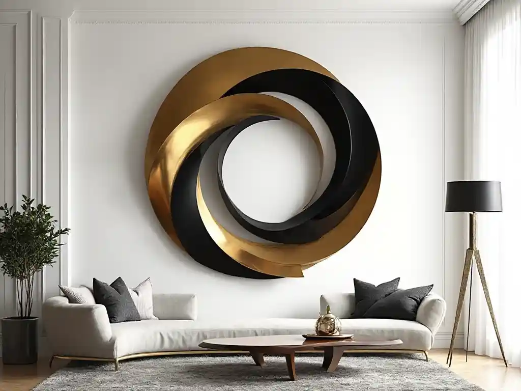 3-Round Wall Decor Idea
