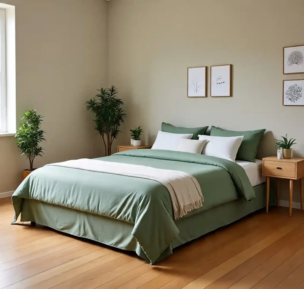 3-Sage Green Boho Bedroom Ideas