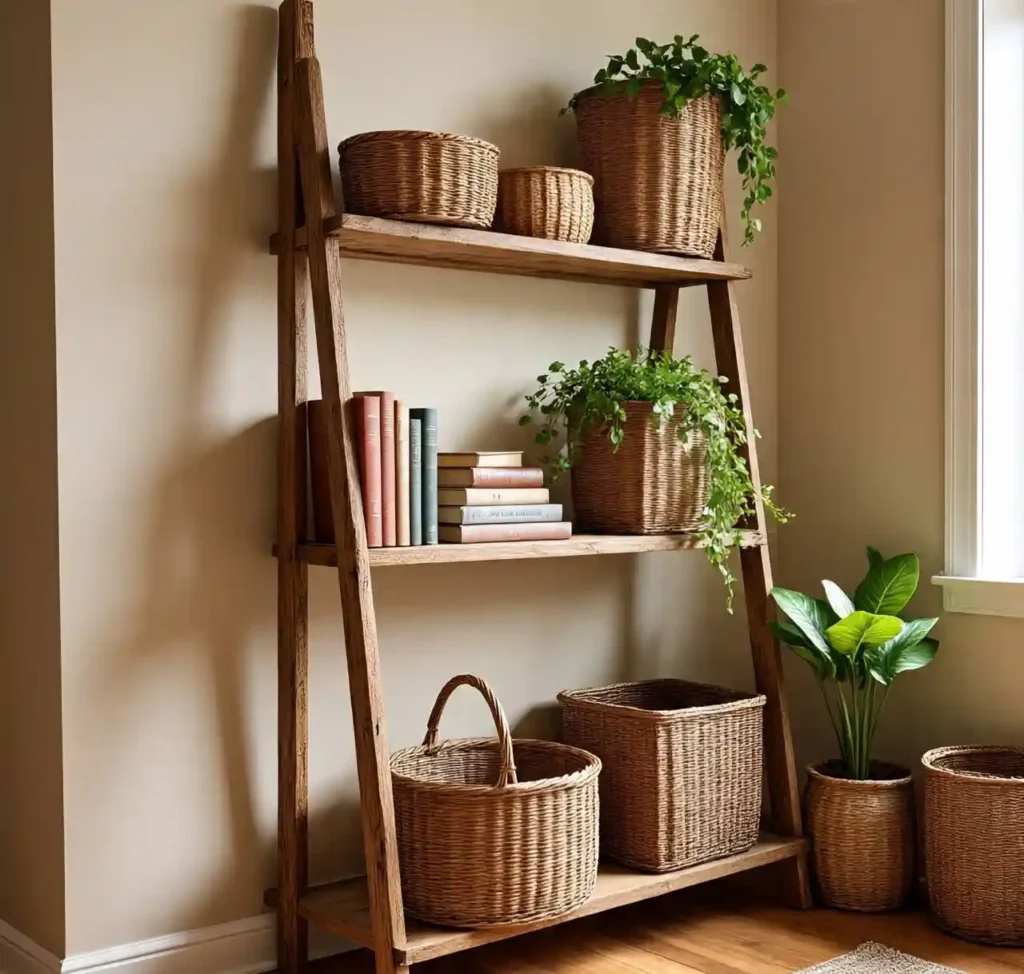 5-Ladder Shelf Idea