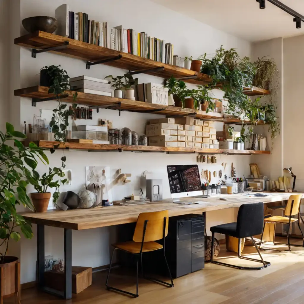 5-Shared Home Office Idea