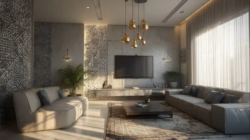 5-TV Wall Decor Idea