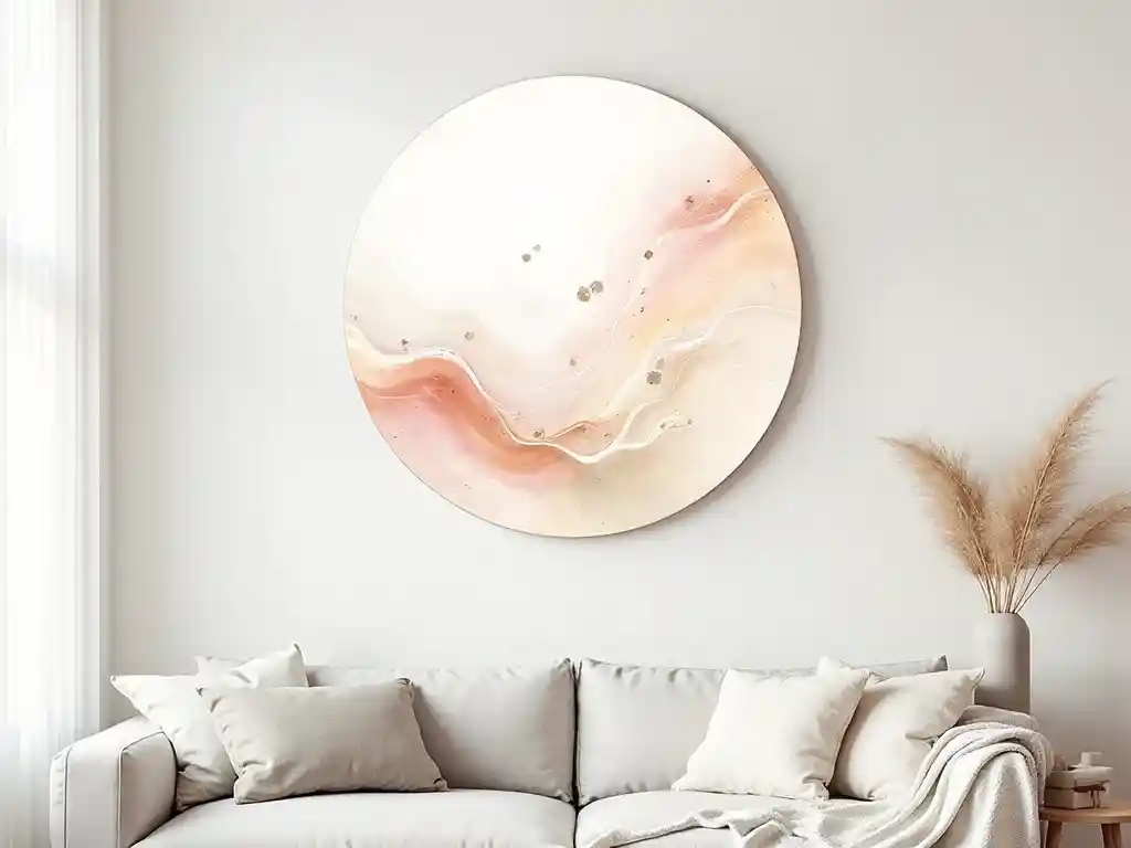 6-Round Wall Decor Idea