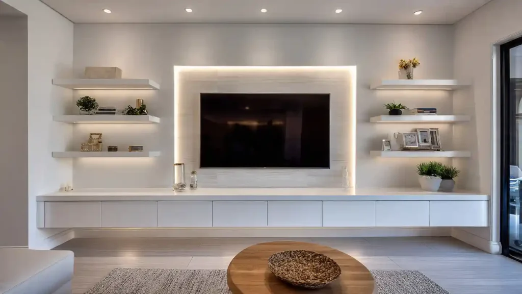 6-TV Wall Decor Idea