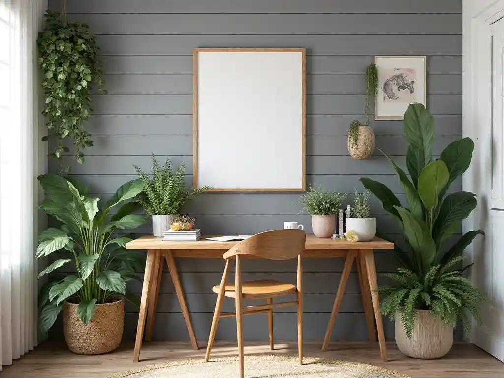 7-Shiplap Accent Wall Idea