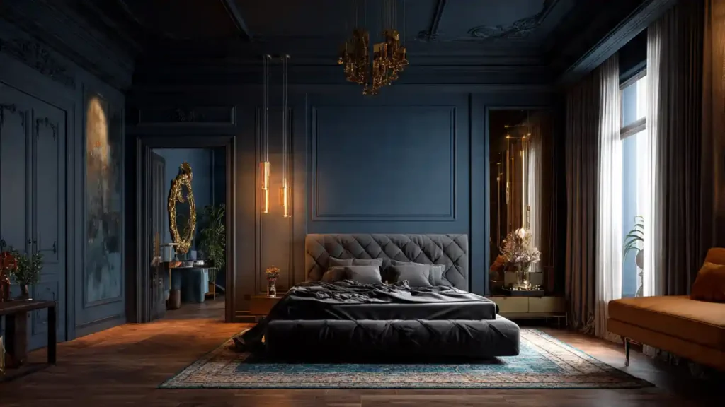 8-King Size Bedroom Design Idea