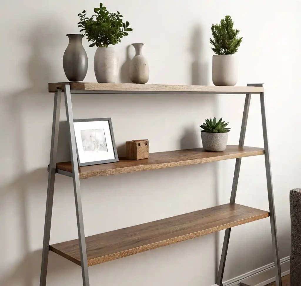 8-Ladder Shelf Idea