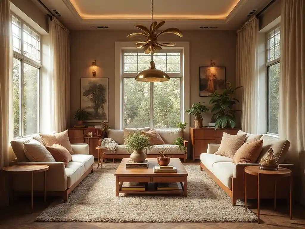 8-Modern Ceiling Light Idea