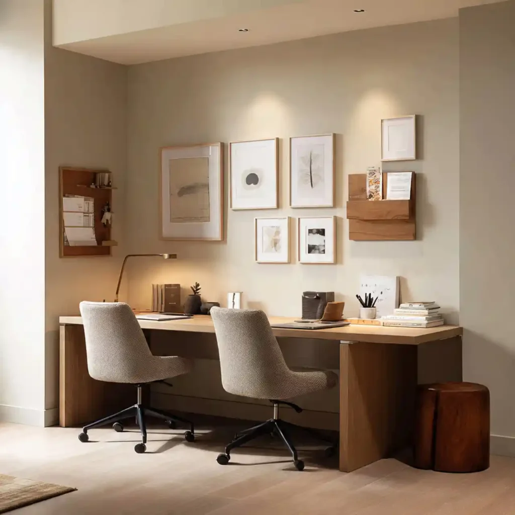 8-Shared Home Office Idea