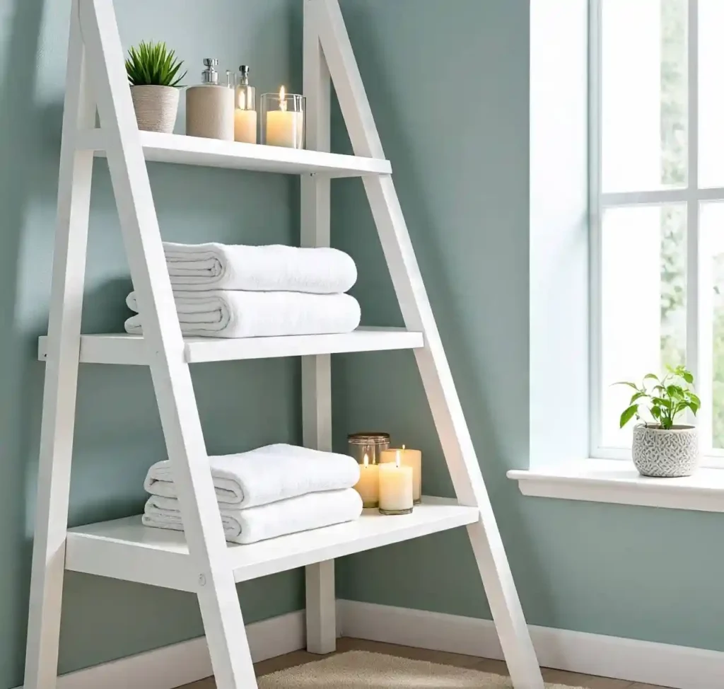 9-Ladder Shelf Idea