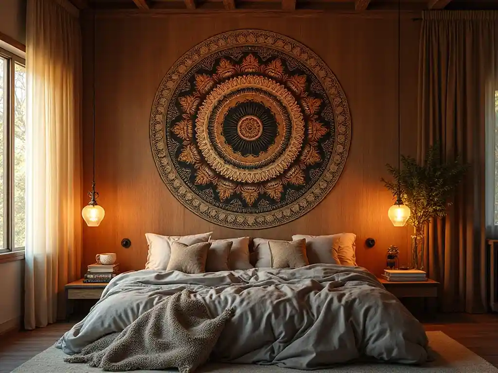 9-Round Wall Decor Idea