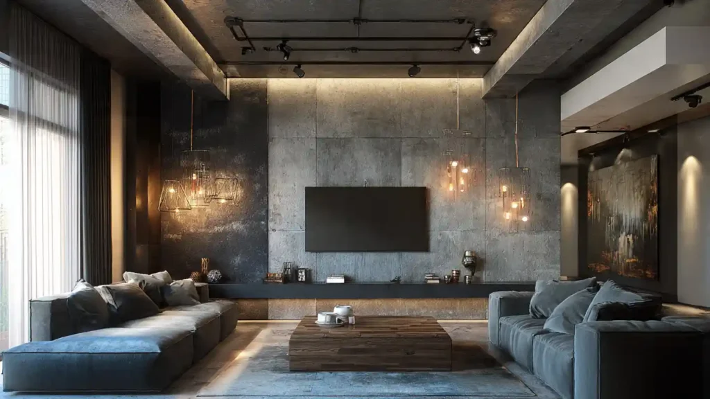 9-TV Wall Decor Idea