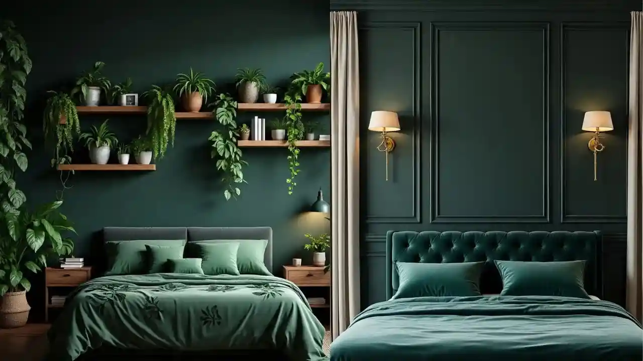 Dark Green Bedroom Ideas to Create a Cozy, Elegant & Timeless Retreat