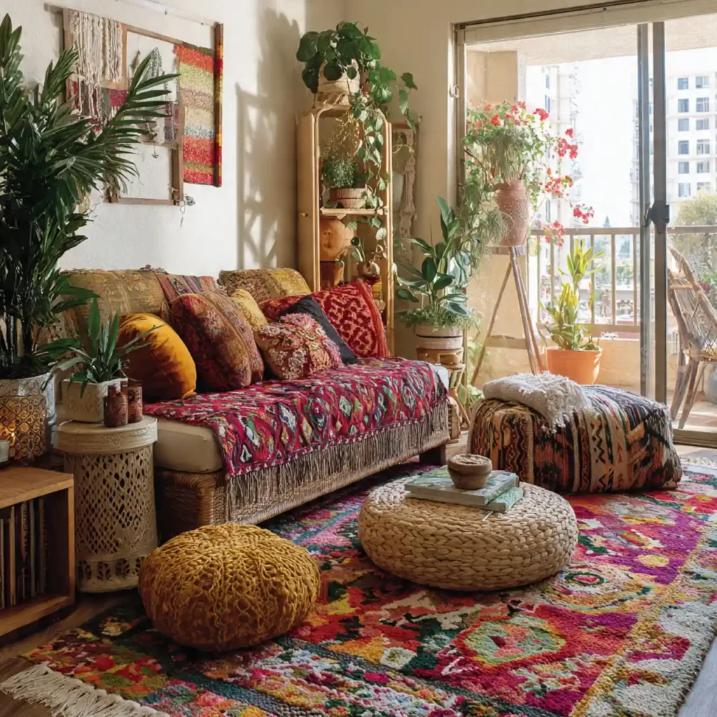 1-Boho Apartment Interior Ideas