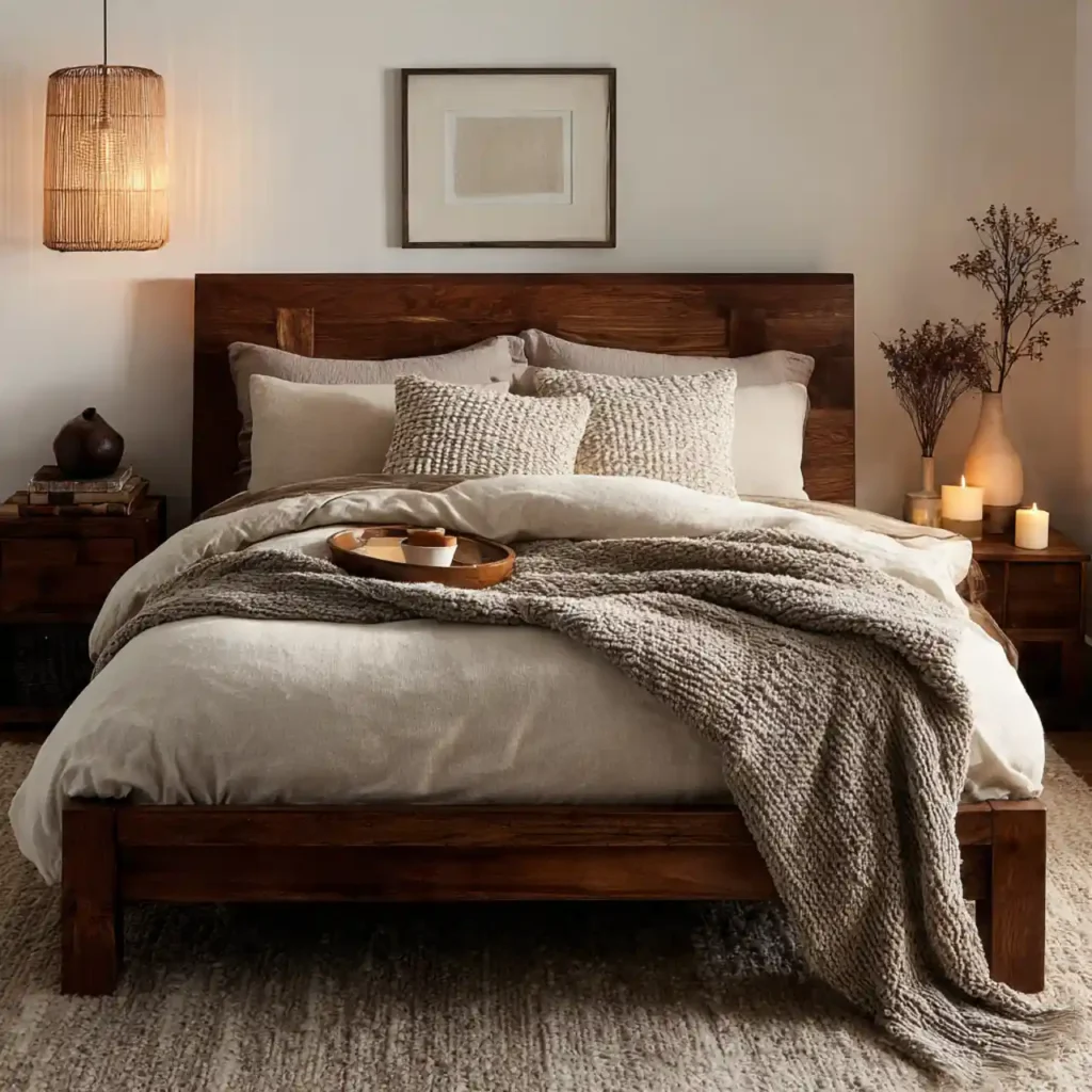 1-Mocha Bedroom Furniture Ideas