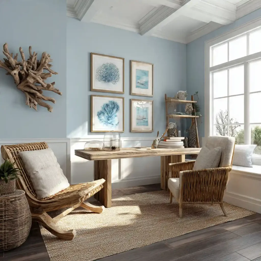 10-Blue Home Office Idea