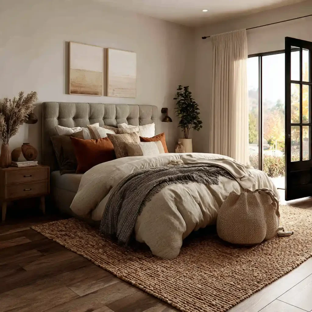 10-Earth-Toned Luxury Bedroom Idea