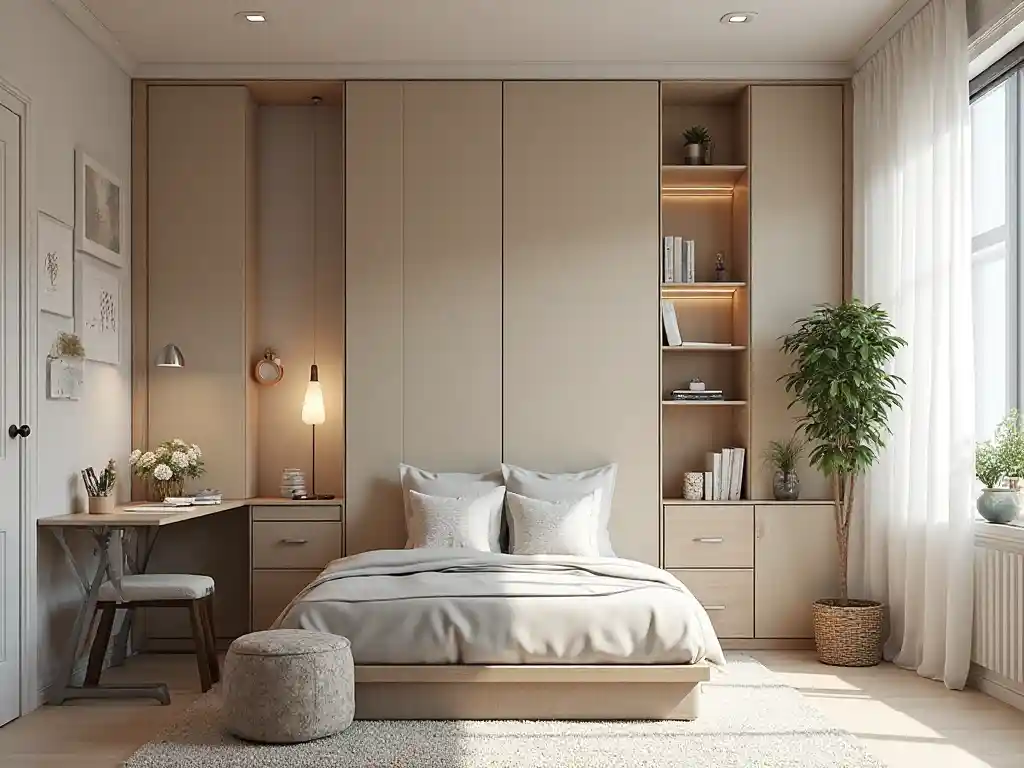 10-Murphy Bed Ideas for Small Bedroom