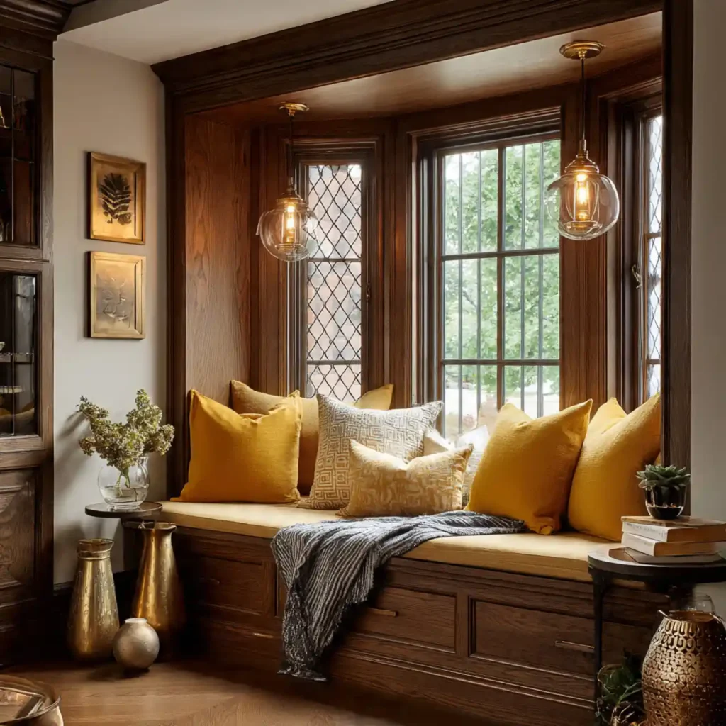 10-Window Nook Ideas with Stunning Color Palette