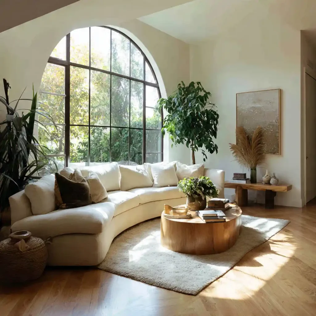 11-Biophilic Living Room Idea