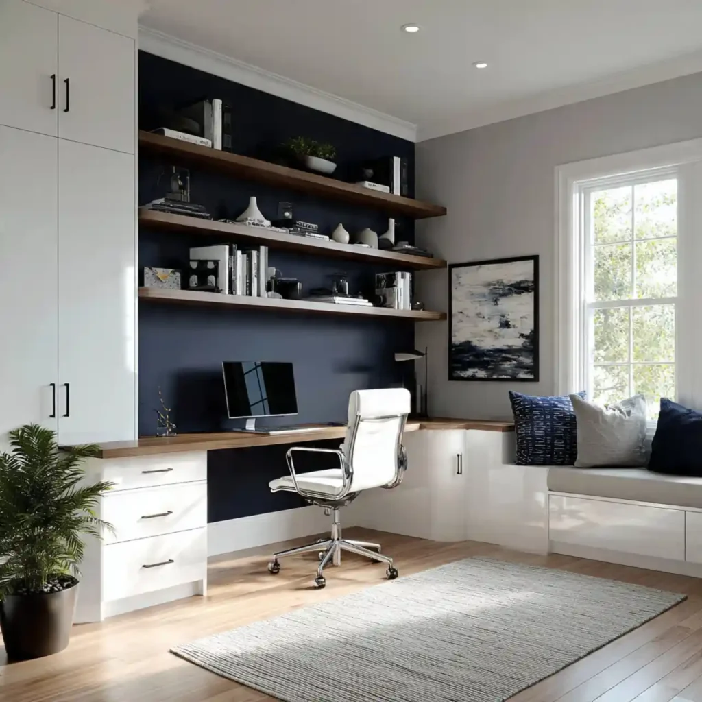 11-Minimalist Home Office Idea