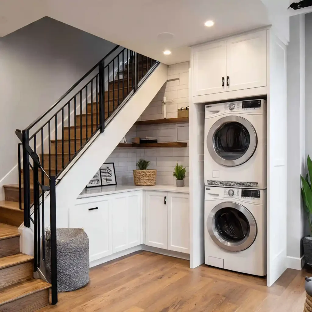 11-Under Stairs Storage Idea