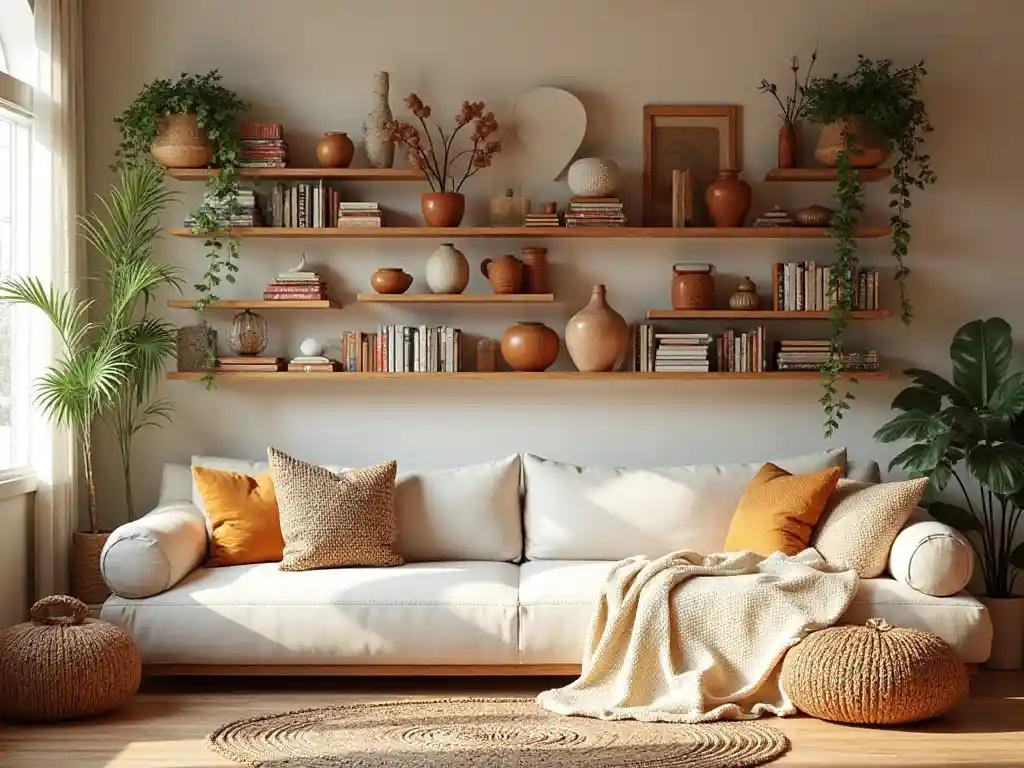 12-Boho Apartment Interior Idea