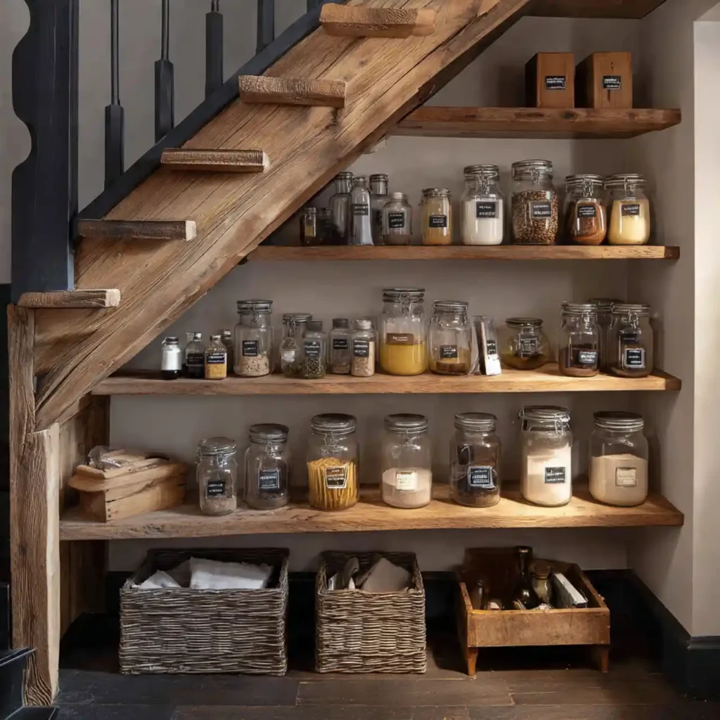 12-Under Stairs Storage Idea
