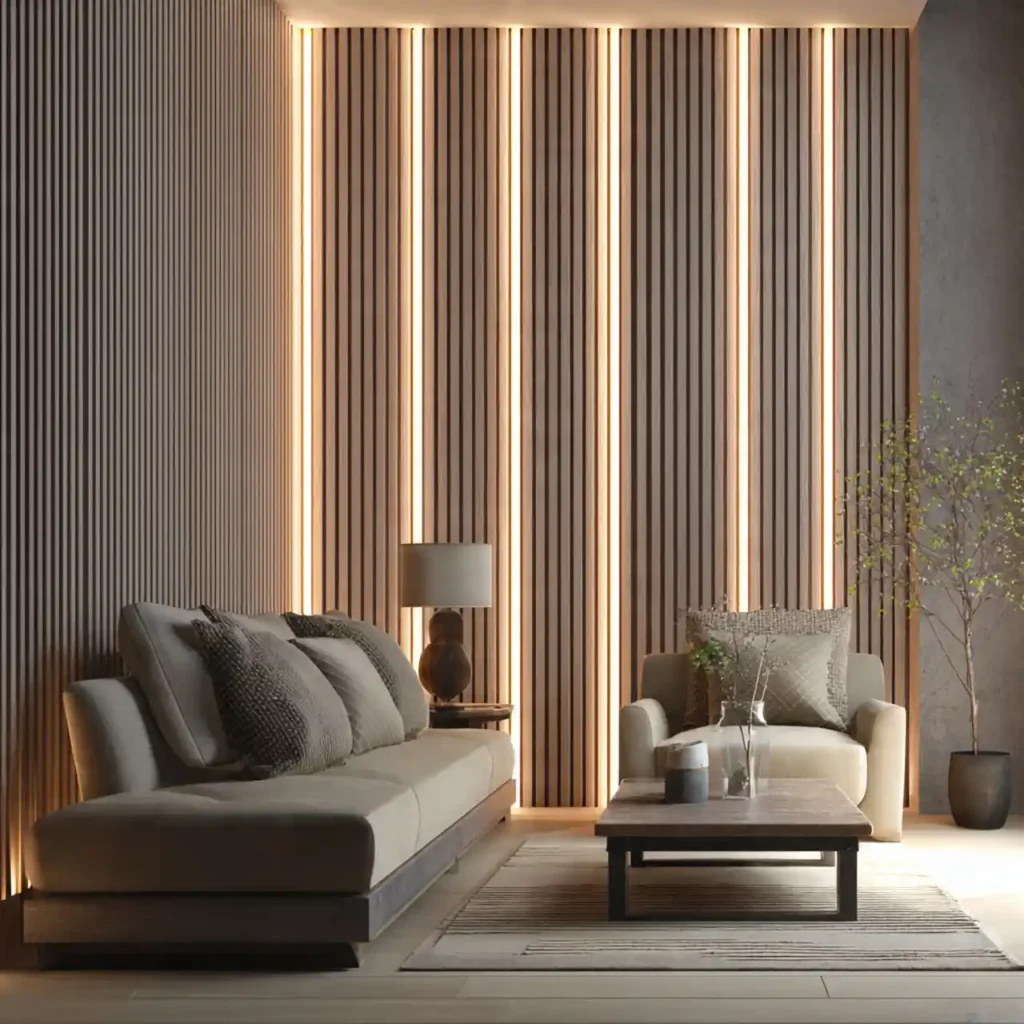 12-Wood Slat Wall Idea