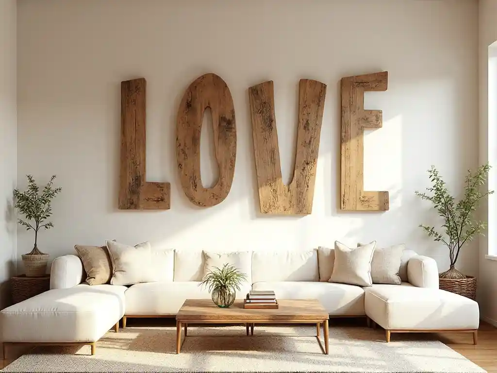 13-Large Wood Wall Art Idea