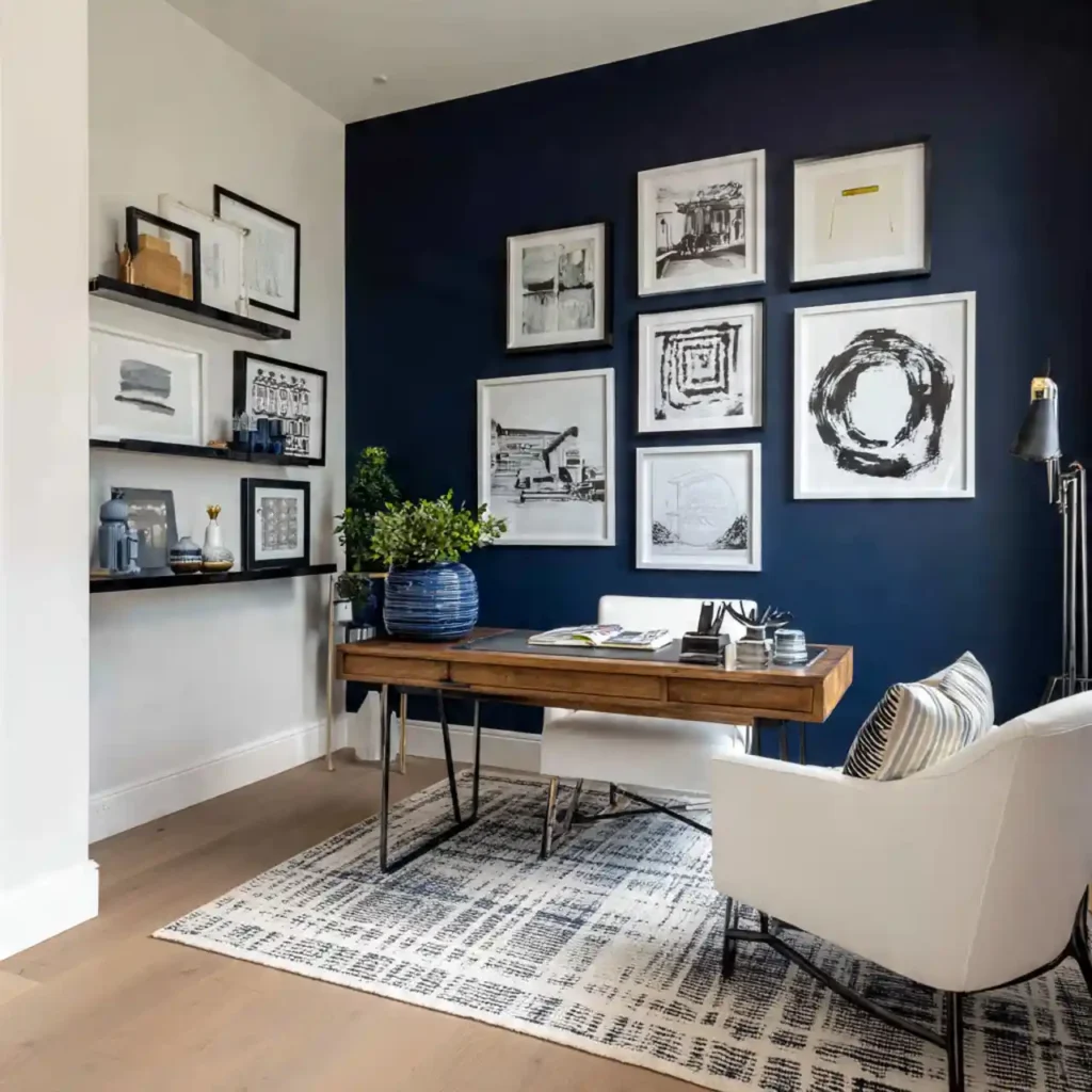 13-Minimalist Home Office Idea